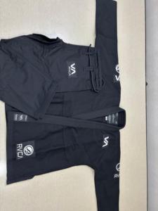 ชุดยูโด RTS คุณภาพสูง Shoyorol รุ่น 60 สีดำ ระดับมืออาชีพ 450gsm Gl Fighters ชุดยูโดบราซิลเลียนยิวยิตสู รุ่น AS-JJ-5841 - Product Image 5