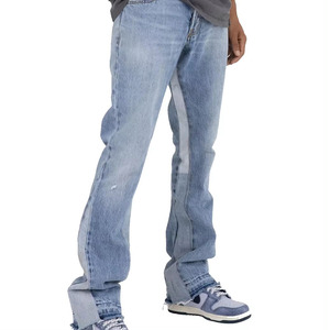 Custom Sleek Men's Solid Slim Fit Denim <b>Jeans</b> with a modern cut comfortable stretch casual wear wholesale rate men denim <b>jean</b> - Product Image 6