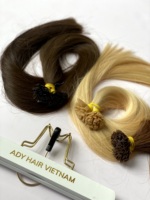 Extensiones de Cabello Humano Remy Vietnamita de Doble Trama para Salón Profesional al por Mayor: Kinky Straight, Body Wave, Deep Wave, Water Wave I
