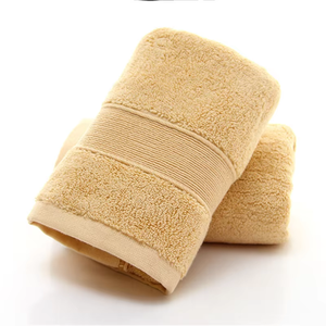 Ensemble de serviettes de bain avec logo personnalisé, grande taille, design tendance 2026, couleur unie - Product Image 6