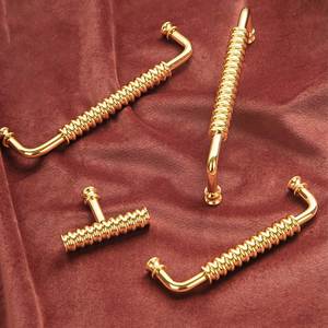 Designer Brass Cabinet Hardware for Residential and Commercial Interiors Premium Furniture Brass Handle with Custom Antique - Product Image 5