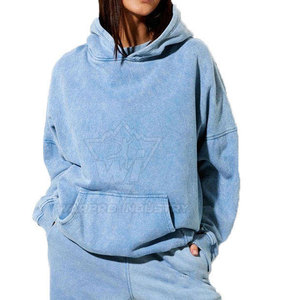 Conjunto Deportivo de Algodón 100% para Mujer, Sudadera con Capucha y Pantalones Jogger con Lavado Ácido, Ropa Personalizada para Adultos - Product Image 6