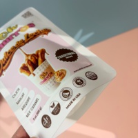 Sachets souples personnalisés avec impression UV et bec verseur pour sauces piquantes, pâte de gingembre et ail, ketchup, condiments et soupes