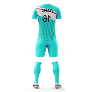 Men <b>Boy</b> Soccer Kits Printed Lining Sublimated Football Uniform Sportswear Player Club Uniform Team Wear Basketball Uniform - Product Image 3