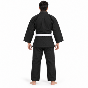 Kimono de Judo al por Mayor para Entrenamiento y Torneo, Tejido de Arroz de 450-750 GSM, Costuras Reforzadas en la Solapa, Antibacteriano - Product Image 3