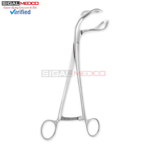 Pinzas de sujeción ósea manuales de acero inoxidable alemán CE, pinzas de agarre atraumáticas para cirugía de tejidos blandos SIGAL - Product Image 4