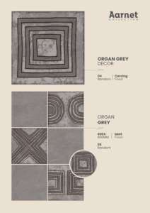 กระเบื้องพอร์ซเลนพรีเมียมขนาด 24x24 นิ้ว พร้อมลวดลายแกะสลัก พื้นผิวด้าน และโครงสร้างแข็งแรง ทนทาน สำหรับพื้นที่ตกแต่งอย่างหรูหรา - Product Image 3