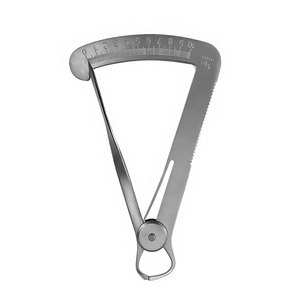 Calibrador de Medición de Resorte de 4 Pulgadas, Punta Cansada, Acero Inoxidable, Herramienta de Medición Manual de Precisión, Certificado CE, Estilo Alemán para Laboratorio - Product Image 5