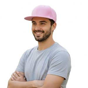 Urban Style Snapback Caps Flat Brim Adjustable Baseball Hats Custom Embroidery Premium Fashion Headwear Manufacturer Supplier - Product Image 3