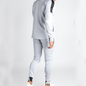Survêtement unisexe décontracté à capuche pour l'hiver, idéal pour le sport et l'entraînement, 100 % coton, vente en gros - Product Image 3
