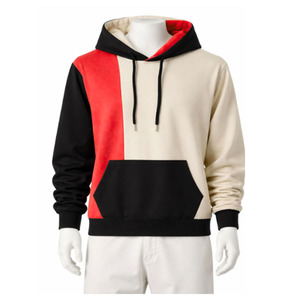 Conjuntos de sudaderas con capucha y cremallera personalizadas, 100% algodón, chándales para hombre, conjuntos de sudaderas ecológicas con estampado de invierno, impresión de logotipo personalizado - Product Image 2