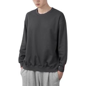 Sudadera personalizada de Año Nuevo para hombre, venta al por mayor, OEM 100%, algodón, Color liso, tela polar de gran tamaño, calidad superior a la moda - Product Image 1