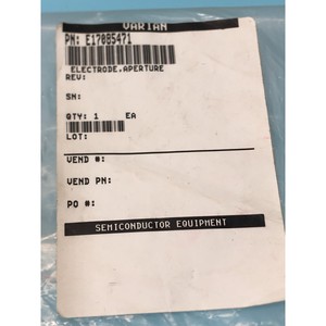 VARIAN E17085471 ELECTRODE APERTURE, 168975 - อุปกรณ์และอะไหล่เซมิคอนดักเตอร์ระดับโลกที่เชื่อถือได้ - Product Image 3