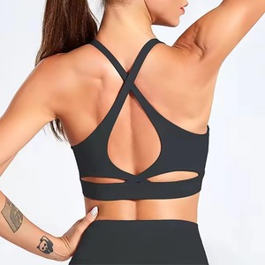 <b>Top</b> Quality Manufacturers Workout Fitness Bras Ladies Sportswear Gym Wear Sports Bra - Product Image 2