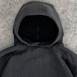 Sudadera con Capucha de Invierno para Hombre, Estilo Brillante con Pedrería, 100% Algodón, Color Personalizado al por Mayor, Cómoda, Transpirable, Ecológica, con Cierre - Product Image 2