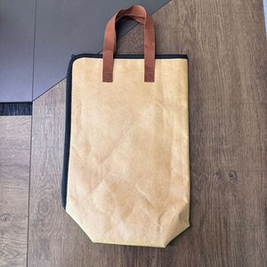 21 INCHES Durable BBQ tyvek paper Bag with Insulated Lining Eco Friendly Reusable Organizer for Meat Blanket Grill Accessories - Product Image 3