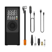 12V Portable Mini Wireless Digital Tyre Inflator Electric Air Compressor Car Bike Tire Inflation Air Pump