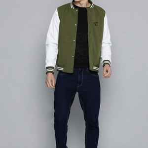 Fashionable <b>Men</b> Letterman <b>Jacket</b> With <b>Long</b> Sleeves Design And Relaxed Fit Winter <b>Jacket</b> Suitable For Fashion Style - Product Image 3