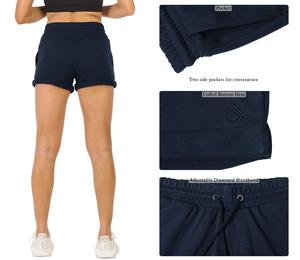 Shorts Deportivos de Algodón para Mujer, Shorts Casuales para Correr, Proveedor Mayorista - Product Image 2