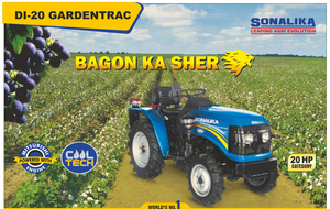 Tracteur à roues Sonalika GT 20 2WD 20 HP - Haute productivité et multifonctionnel, mini-tracteur pour les agriculteurs indiens - Product Image 4