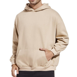 Sudadera ecológica de alta calidad para hombre, ropa gruesa, prendas básicas de streetwear, sudadera de algodón mezclado para hombre - Product Image 1