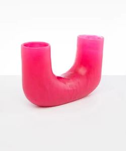 Modern Plum Color Resin Art Deco Floor Vase Eco-Friendly <b>Best</b> Quality Top Selling Wedding Home Decor Living Room Bulk - Product Image 2