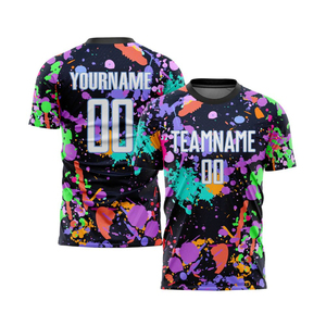 Camiseta de Fútbol Personalizada para Hombre, Ligera, de Secado Rápido y Transpirable, para Entrenamiento, Juegos y Torneos - Product Image 1
