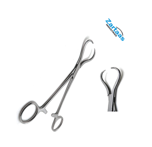 Pinzas de Sujeción de Huesos Lewin de Acero Inoxidable de Alta Calidad, 18 cm, Pinza Dentada, Instrumentos Quirúrgicos, Fabricante y Exportador - Product Image 5