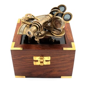 Antique Style <b>Nautical</b> Sextant Brass <b>Decor</b> Piece for Ship Enthusiasts Maritime Collectors Home Office and Study Display - Product Image 4