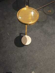 Room Furniture Luxury Living Gold <b>Black</b> Round Stainless Steel Top Base Coffee <b>Table</b> Side <b>Table</b> - Product Image 5
