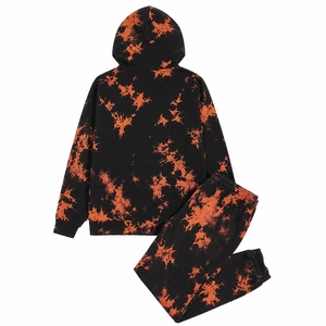 Ensemble de survêtement homme coupe classique 100 % coton, couleur unie, streetwear hiver, deux pièces (hoodie et jogging), respirant, coupe-vent, matelassé - Product Image 6
