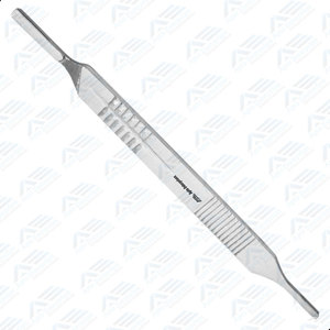 Lame chirurgicale manuelle en acier inoxydable Manche de couteau manche de scalpel durable Instruments médicaux Soins de santé chirurgicaux dentaires - Product Image 4