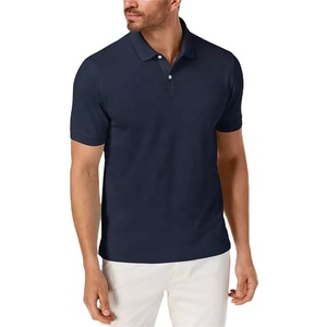เสื้อยืดโปโลผ้าฝ้ายโพลีเอสเตอร์สำหรับผู้ชายแบบ2026แห้งเร็ว - Product Image 1