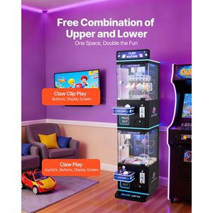 Macchina Acchiappapremi di Medie Dimensioni a Doppio Strato con Luci e Suoni, Gioco Arcade Acchiappacaramelle e Acchiappabambole - Product Image 2