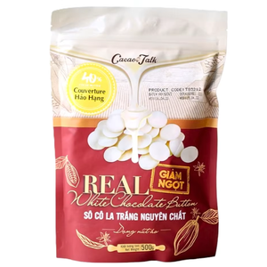 Precio al por Mayor, Fabricación OEM/ODM, Chocolate Puro HALAL, Botones de Chocolate Blanco Real con 40% de Cacao, Proveedor de Galletas para Exportación - Product Image 1