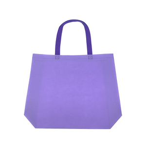 Supermarket Nonwoven Spunbond <b>Cloth</b> Bag Flexiloop Handle Foldable Non-woven <b>Shopping</b> Bag Stock Promotional Blank Pp - Product Image 2