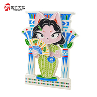 Aimants de réfrigérateur multi-pièces personnalisés 3D superposés, aimants de réfrigérateur, souvenirs de voyage, cadeaux décoratifs, fournisseur en gros