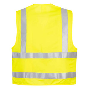 Hot Selling Safety Reflective Tape Clothing Vest Construction Outdoor Activity Use Traffic <b>Worker</b> Safety Work Vest <b>Jackets</b> - Product Image 6