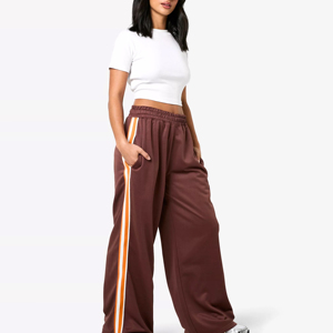 กางเกงแฟชั่นสตรีทแวร์ฤดูหนาวคุณภาพสูงแบบใหม่ ทรงหลวมสบาย ผ้าฟลีซ ขากว้าง ผ้าฝ้าย ระบายอากาศได้ดี - Product Image 1