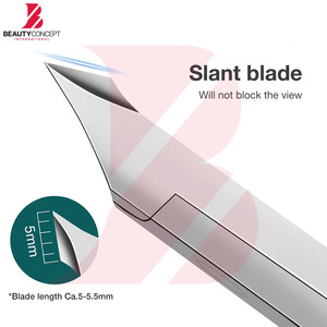 Coupe-cuticules professionnel en acier inoxydable de haute qualité 2026 avec double ressort pour le nail art – Meilleure qualité - Product Image 4