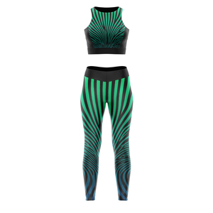 Nouvel Arrivage Ensemble de Yoga Femme Qualité Premium - Tenue de Sport 2 Pièces Solide, Respirante et Écologique avec Design Personnalisable - Product Image 5