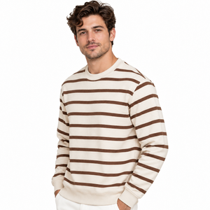 Sudadera Personalizada con Logotipo para Hombre, Cuello Redondo, Forro Polar, Marca Privada, Proveedor de Ropa Urbana - Product Image 3