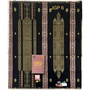 BHS BHS Excellent Gold JGP Jacquard Cotton Elegant Solid Sarong Pareo Lungi Traditional Muslim Wedding & Daily Wear for <b>Men</b> - Product Image 3