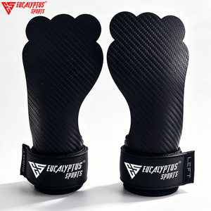 Sangles d'assistance antidérapantes en cuir de vachette pour barre de traction, entraînement complet, FROG Grip, Cross Training, antidérapant - Product Image 1