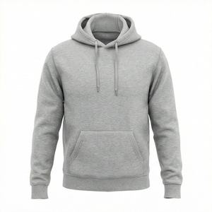 Prix de gros – Sweat-shirts à capuche décontractés pour hommes en polaire, personnalisables (couleur et logo), en matière respirante - Product Image 1