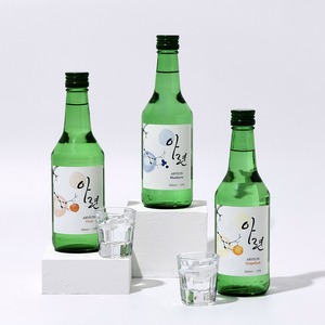 [So1ne Company] Soju ARYEON, alcool aromatisé aux fruits coréens, 360 ml, bouteille en verre vert, spiritueux filtré au charbon de bambou - Product Image 3