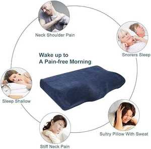 หมอนรองคอเมมโมรี่โฟม, หมอนนอนสบายป้องกันคอหมอนเมมโมรี่โฟม - Product Image 2