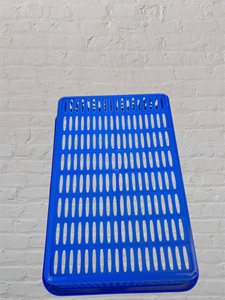 37,5x27x9,5 cm-<b>Rectangular</b> Plastic Food Tray Multi Size Food Grade Freezer Safe Durable Plastic Tray - Product Image 5