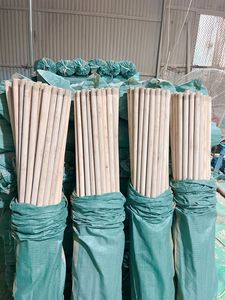 ด้ามไม้กวาดไม้ยูคาลิปตัสทำจากด้ายอิตาเลี่ยนจาก USD 0.1ผลิตในเวียดนาม120x2.2ซม. - Product Image 6