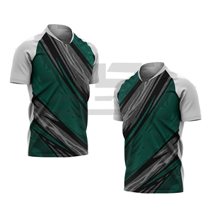 JAMEZ SPORTS Camisetas Unisex de Manga Corta con Cuello en V, 100% Algodón, Transpirables, de Secado Rápido y Antibacterianas - Cada Latido del Corazón Cuenta con un Espíritu de Juego - Product Image 6
